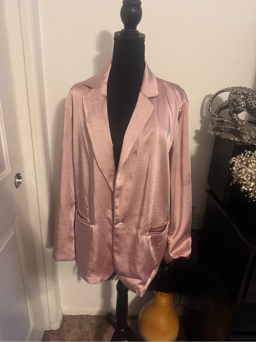 Blush women’s dress jacket
